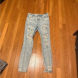 American Eagle Outfitters Light Blue Denim Jeans